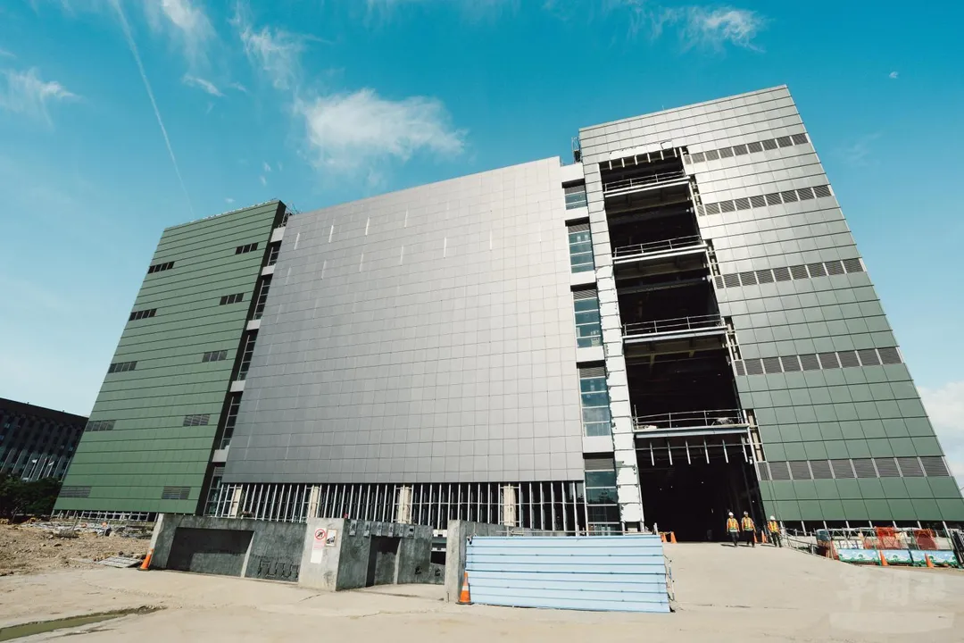 興建中的國家軍事博物館。(圖/軍聞社)