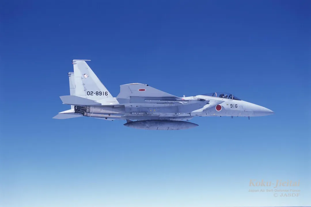 第201飛行隊F-15J戰機。(圖/航空自衛隊)