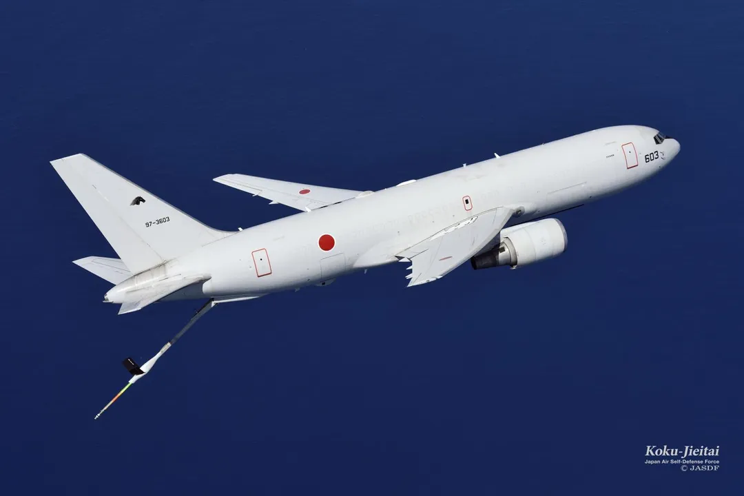 空自KC-767加油機。(圖/航空自衛隊)