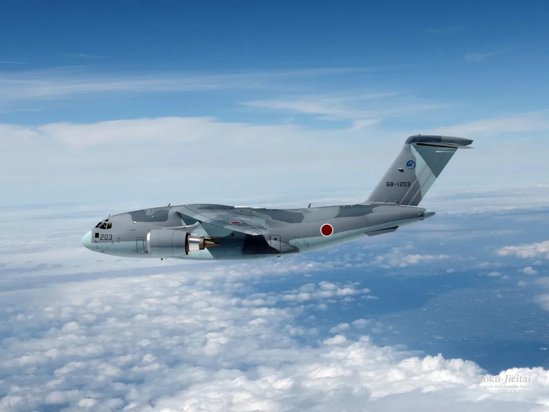 空自C-2運輸機。(圖/航空自衛隊)