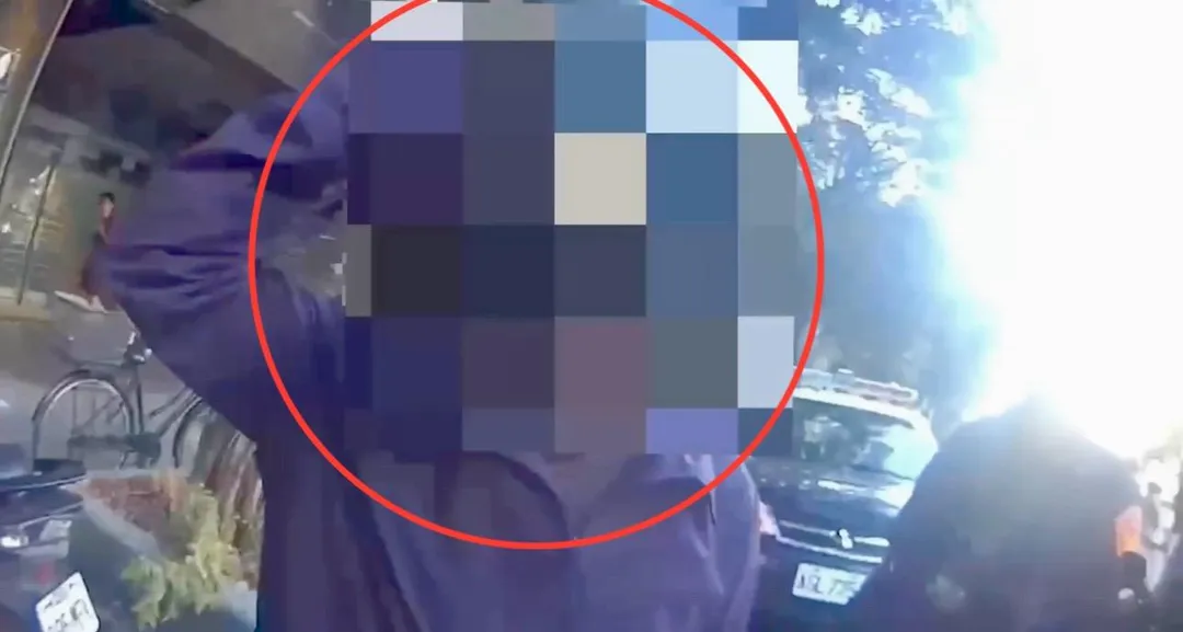 越南籍失聯移工遭警方攔檢查獲。（圖／翻攝畫面）