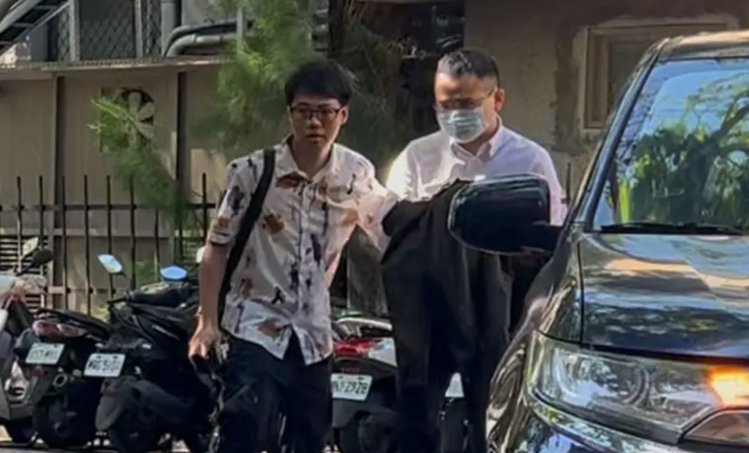 律師單鴻均涉洩密給詐團上游,被檢方約談,訊後80萬元交保。(圖/翻攝畫面)