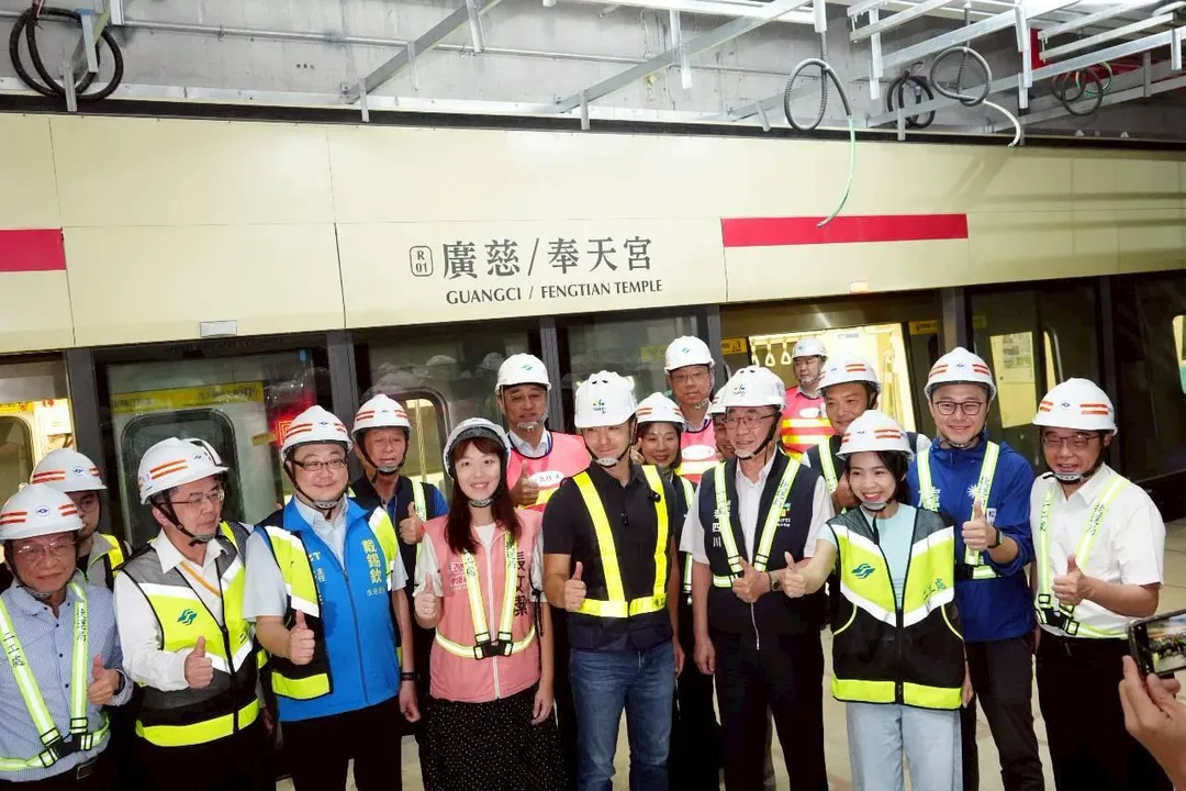 蔣萬安視察捷運信義線東延工程。（圖／台北市府提供）