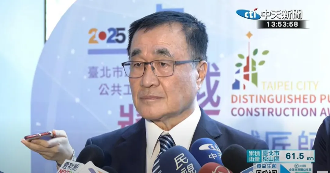 台北市副市長李四川表明願承擔2026新北市長人選。(中天新聞)