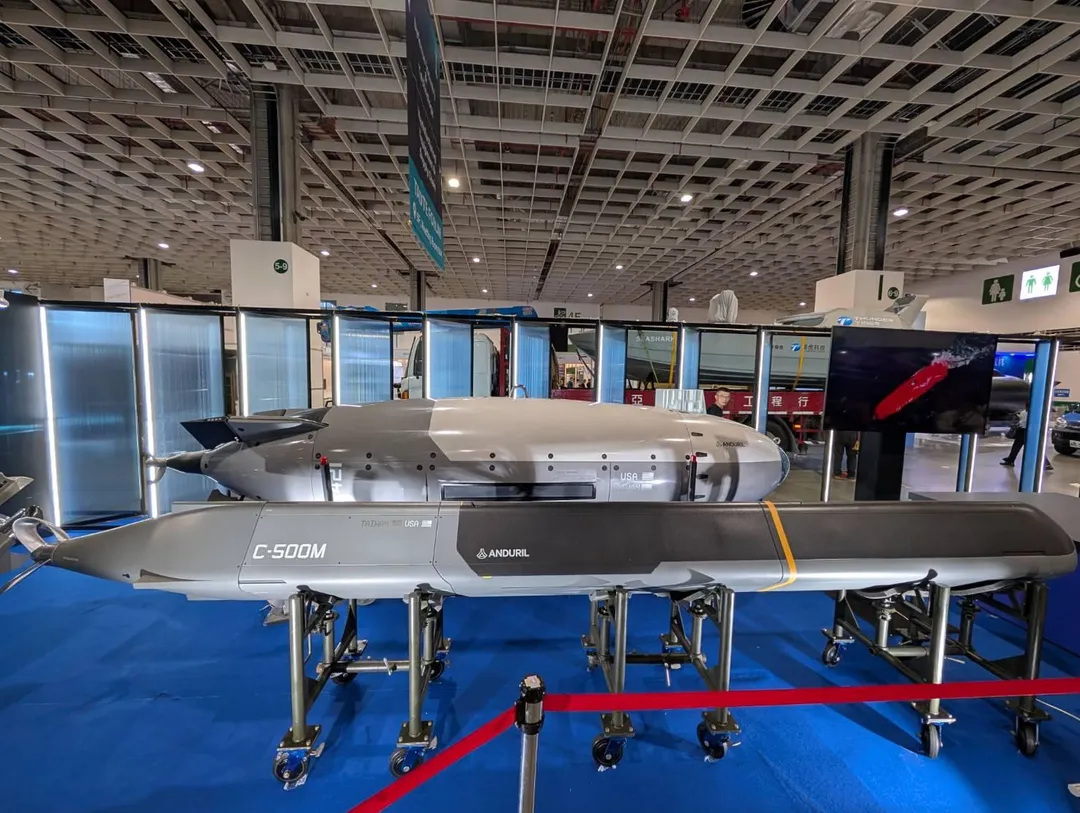C-500M銅斑蛇自主水雷。(圖/宋玉寧攝)