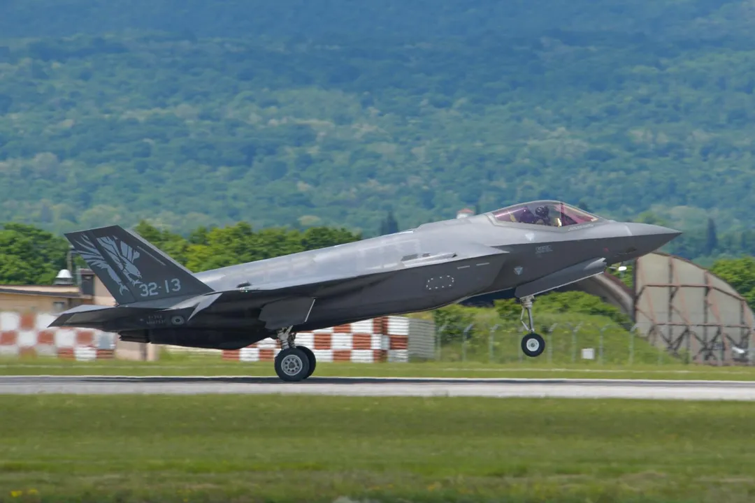 義大利F-35A戰機。(圖/美國空軍)
