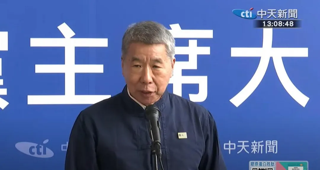 國民黨主席候選人張亞中。(中天新聞)