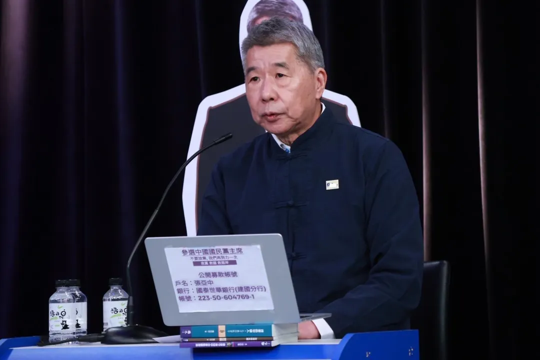 孫文學校總校長張亞中。（圖/中天新聞）