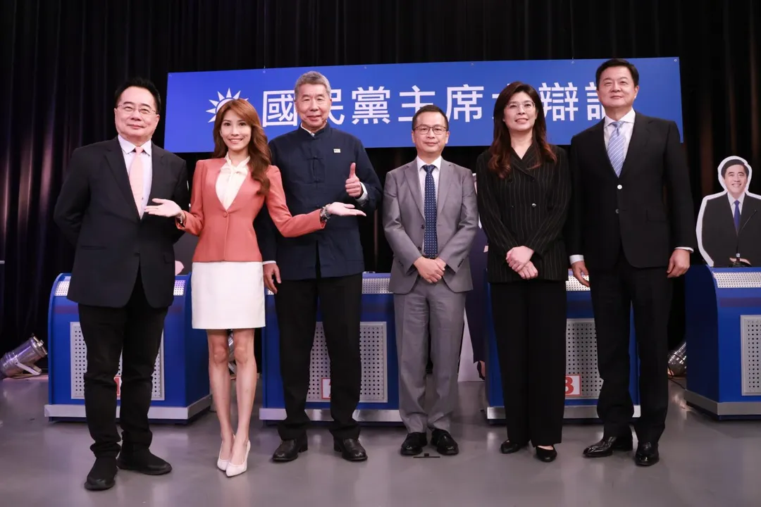 郝龍斌缺席第一場辯論會。（圖／中天新聞）