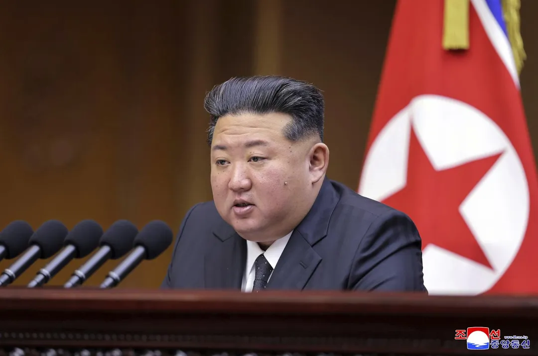 北韓最高領袖金正恩26日會見核武研究所等核部門科技人員。（資料照／美聯社）