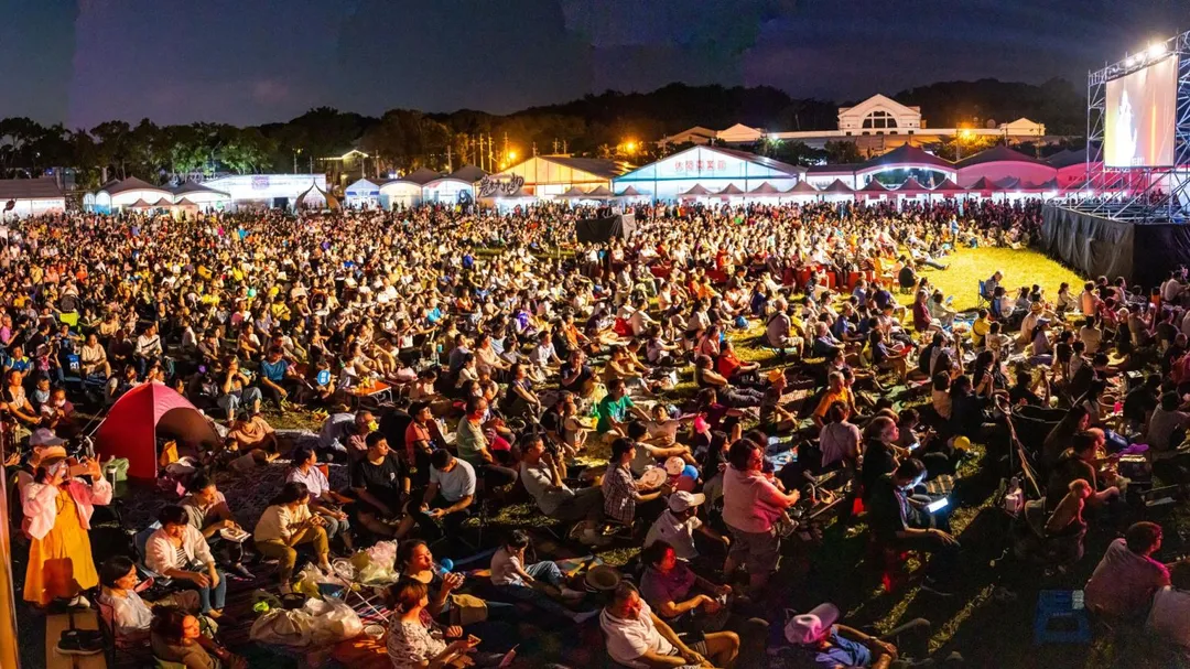 南投一心二夜演唱會草地音樂會。