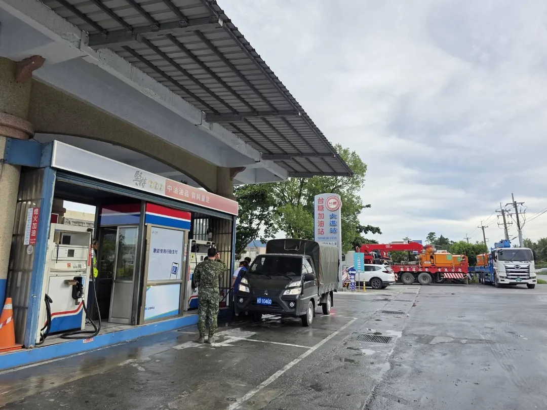 目前以台糖大進站為花蓮縣光復地區油料供應點。（圖／中油提供）