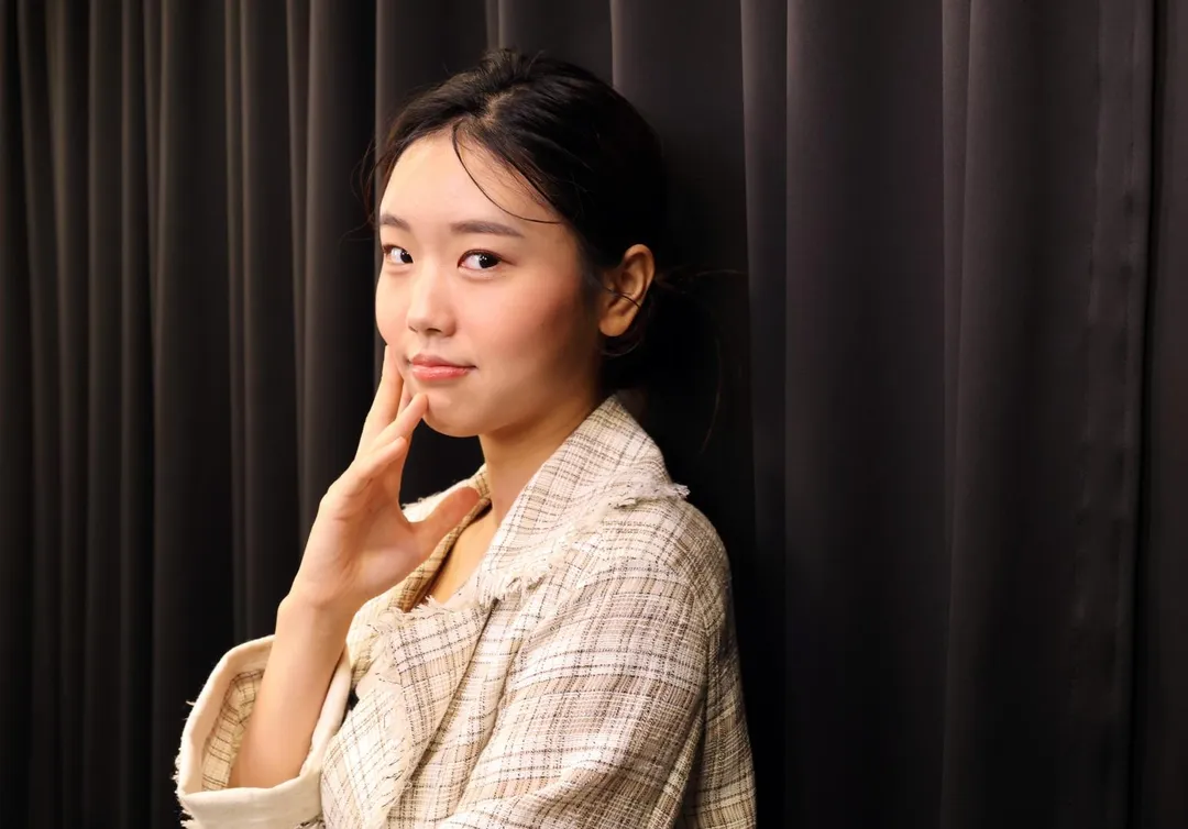 韓國女生Judy事業多元化經營。（圖／譚兆青攝）