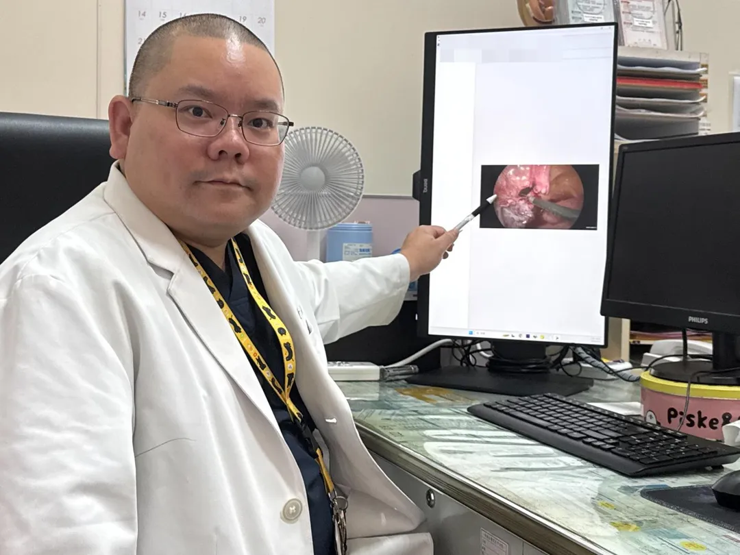 大甲李綜合醫院泌尿科主治醫師黃品叡。（圖／李綜合醫院提供）