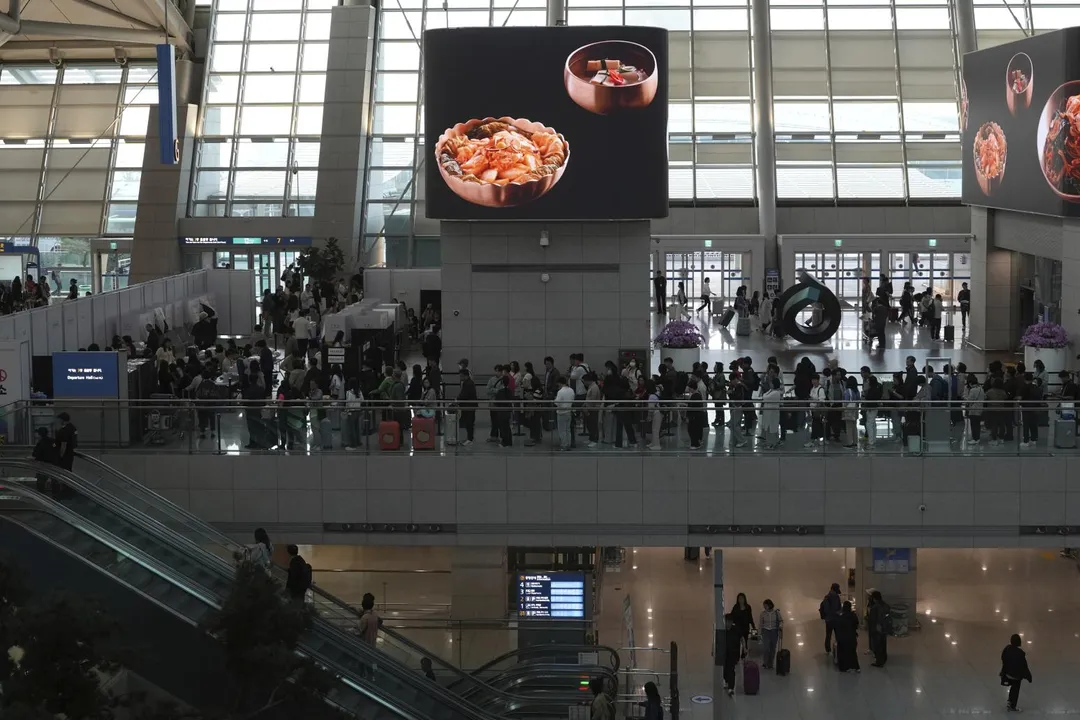 仁川機場資料照。（圖／美聯社）