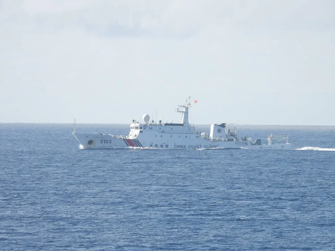 3103大陸海警船。（圖／海巡署）