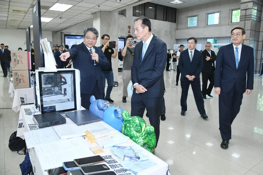 刑事局今舉行四合一專案成果記者會。（圖／翻攝畫面）