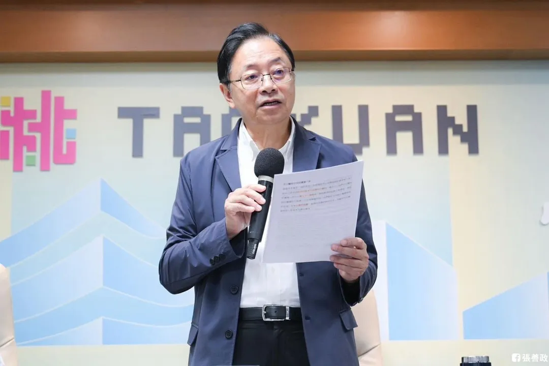 桃園市長張善政。（圖取自張善政臉書）
