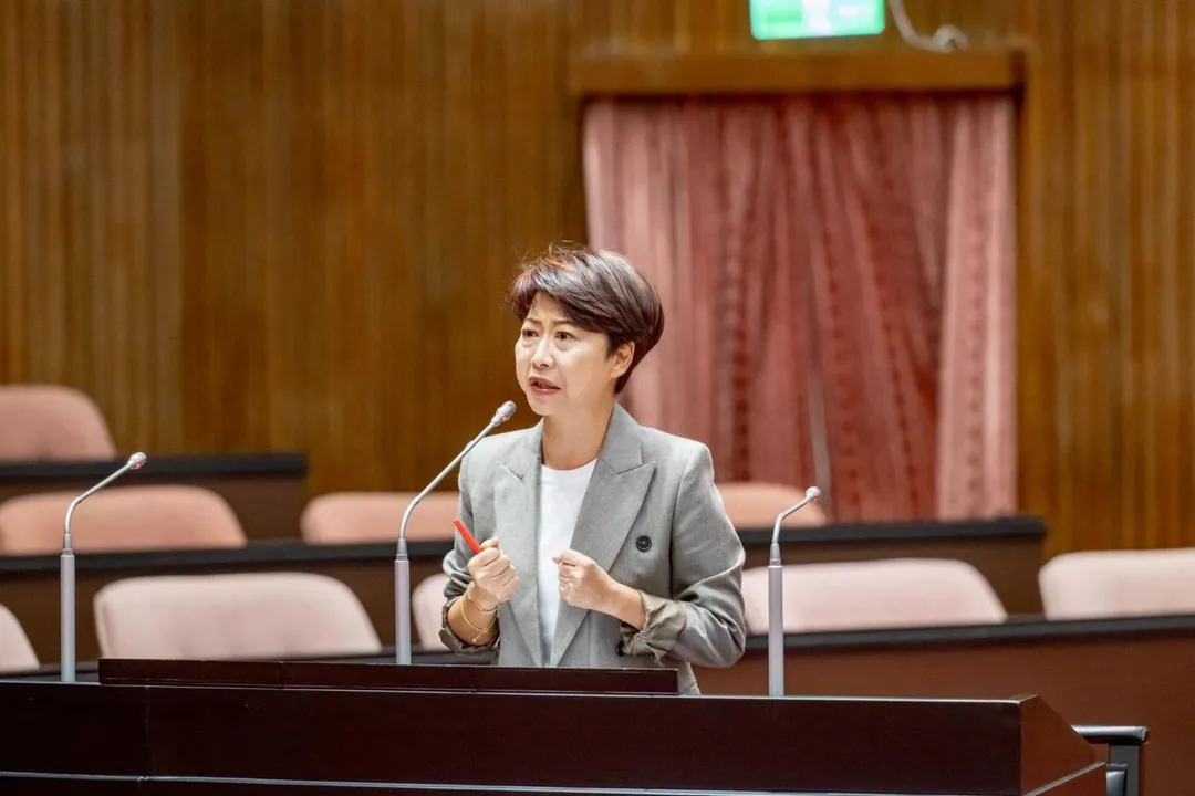 民進黨台南立委陳亭妃。（圖取自陳亭妃臉書）