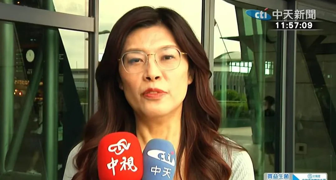 國民黨主席候選人鄭麗文。（圖／中天新聞）