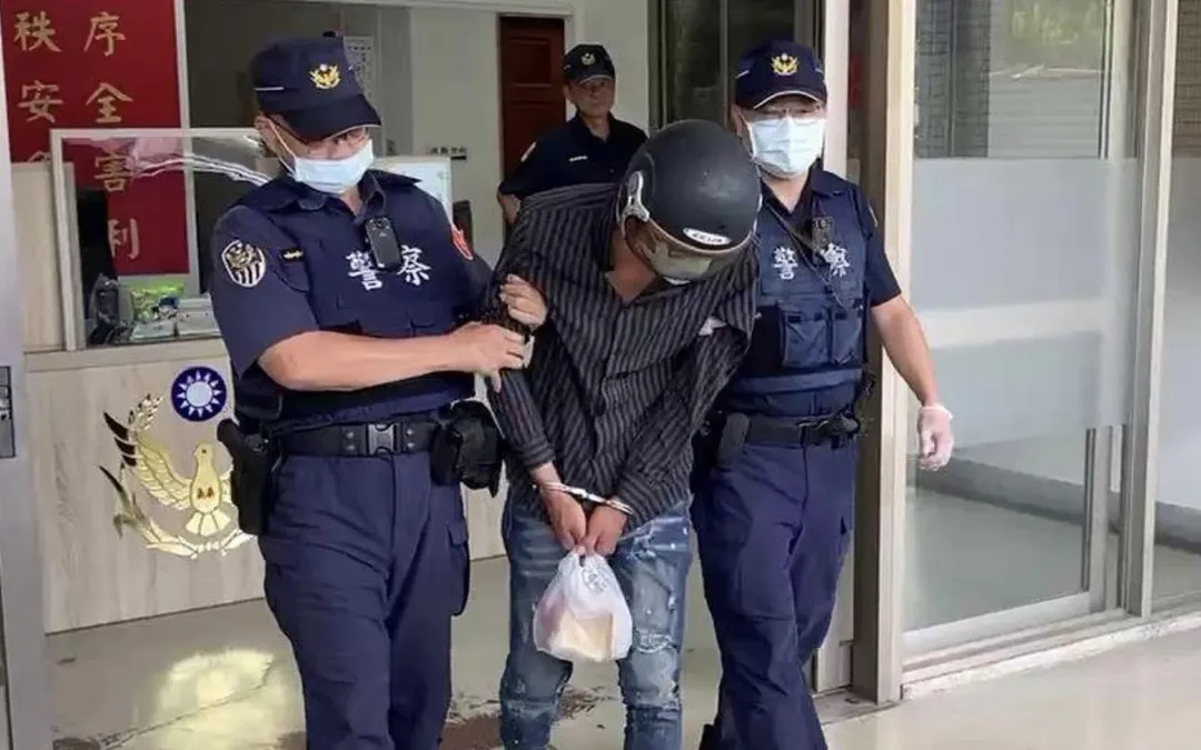 嫌犯遭依殺人未遂罪送辦法院裁定羈押。(圖/翻攝畫面)