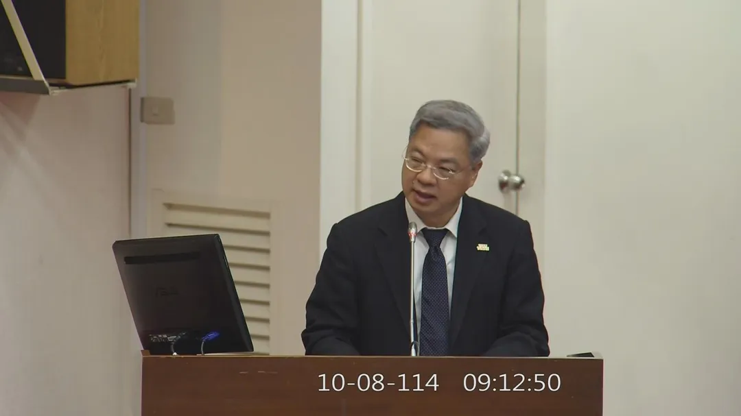 經濟部長龔明鑫。（圖／國會頻道）