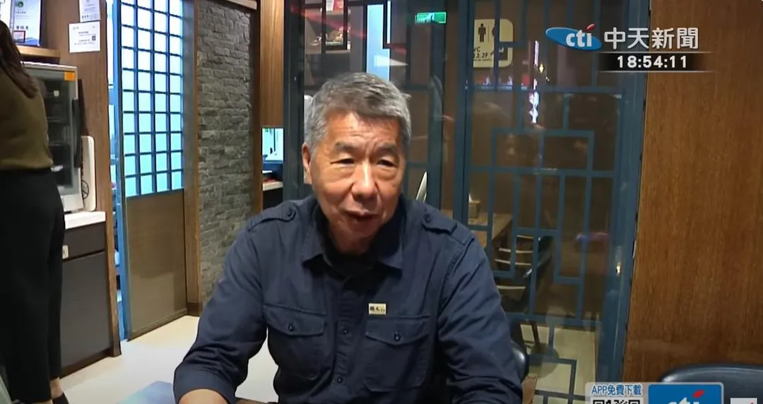 國民黨主席候選人張亞中。（圖／中天新聞）