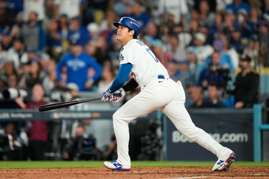 大谷5打數熄火。(圖/美聯社)