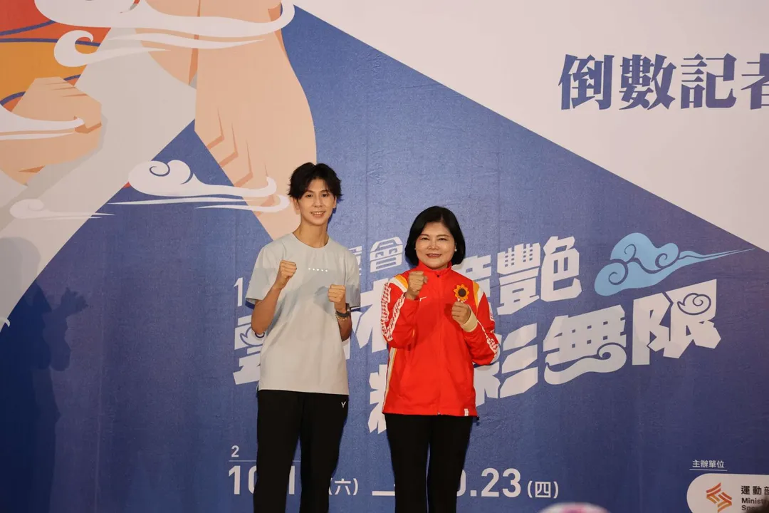奧運金牌國手林郁婷親臨現場。（圖/雲林縣府提供）