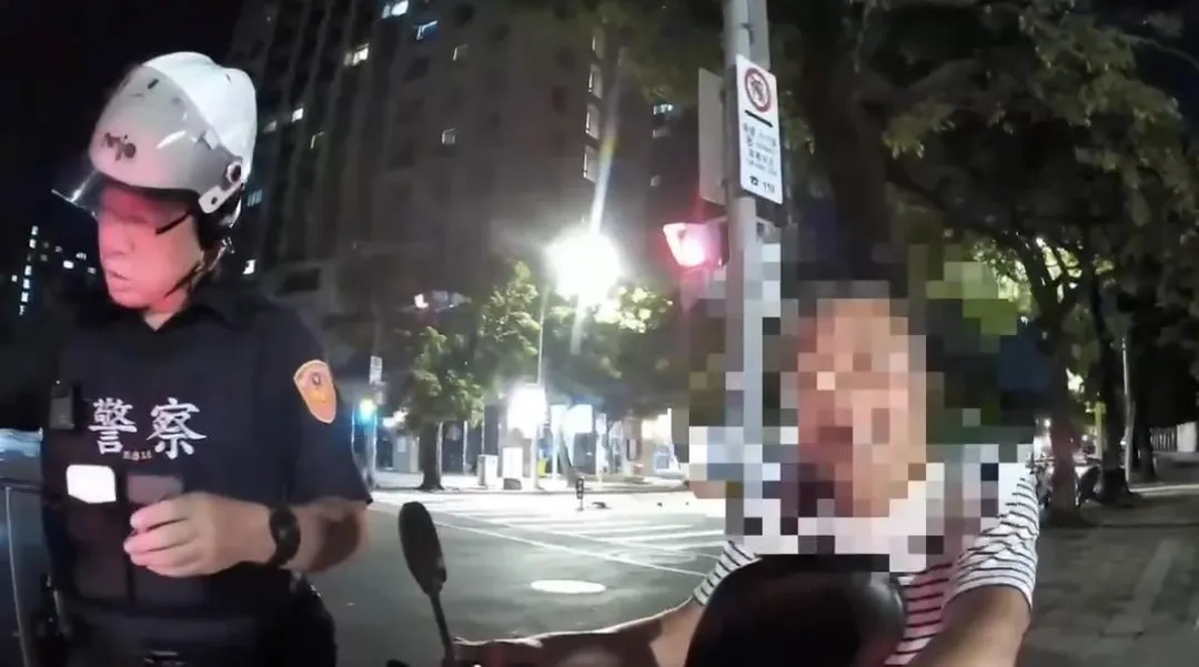 男子二度酒駕均遭同一名員警查獲。（圖／翻攝畫面）