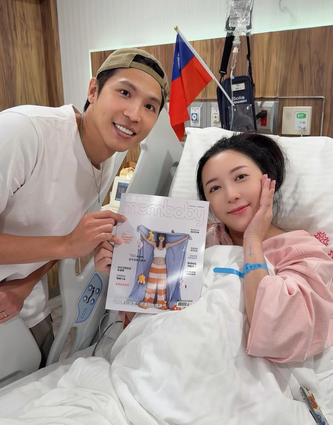五熊9日入院待產。（圖／翻攝自五熊IG）