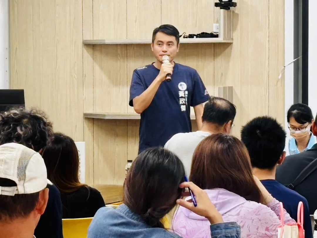 義竹鄉鄉長黃政傑。(圖/黃政傑臉書)