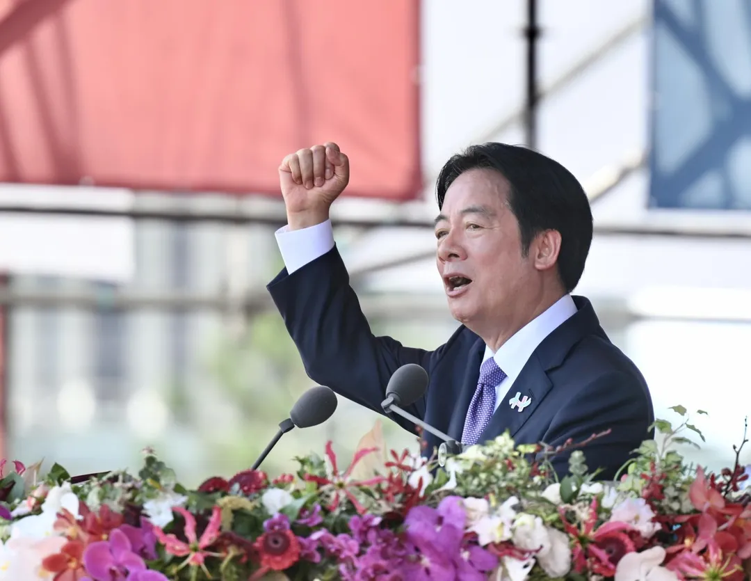 賴清德致詞。（圖/台北市攝影記者聯誼會提供）