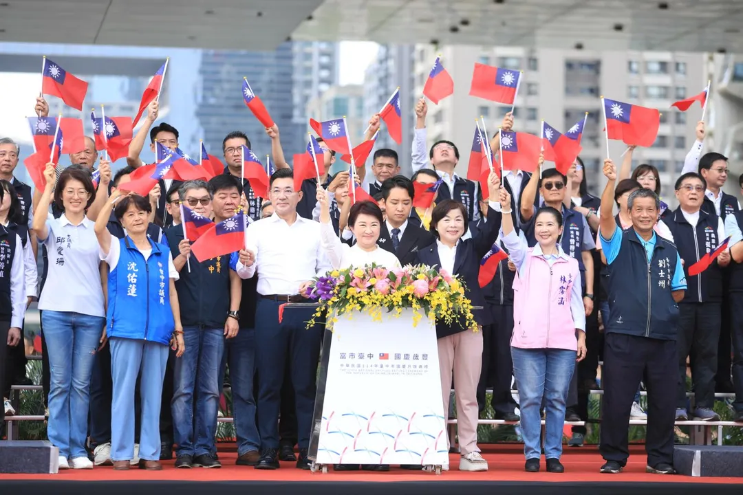 盧秀燕表示，七年辛勤耕耘迎市政豐收。（圖/台中市府提供）