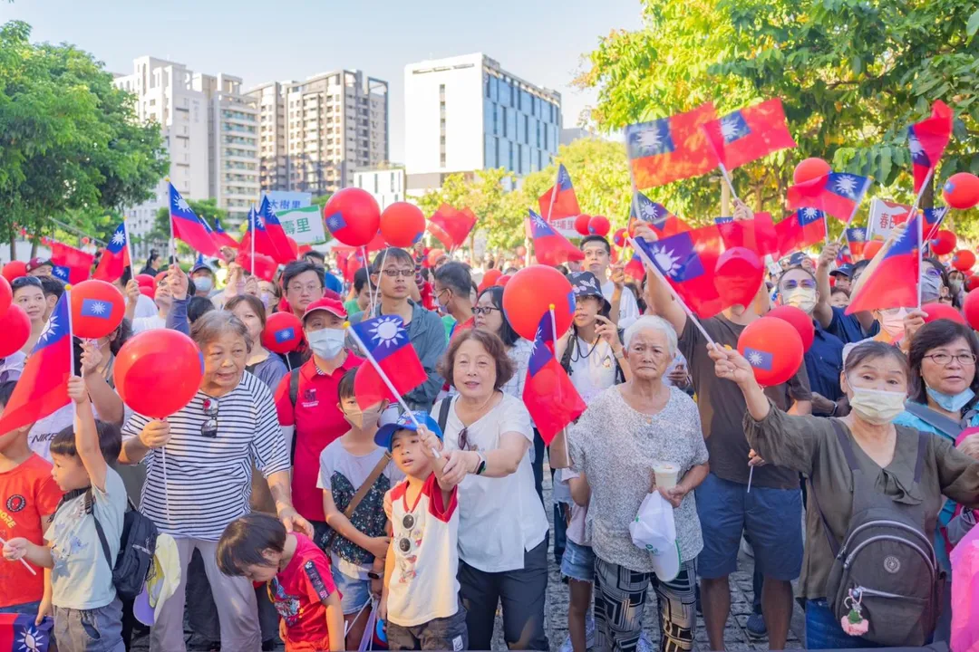 桃園市慶祝 114 年國慶升旗典禮活動。(圖/桃園市政府)