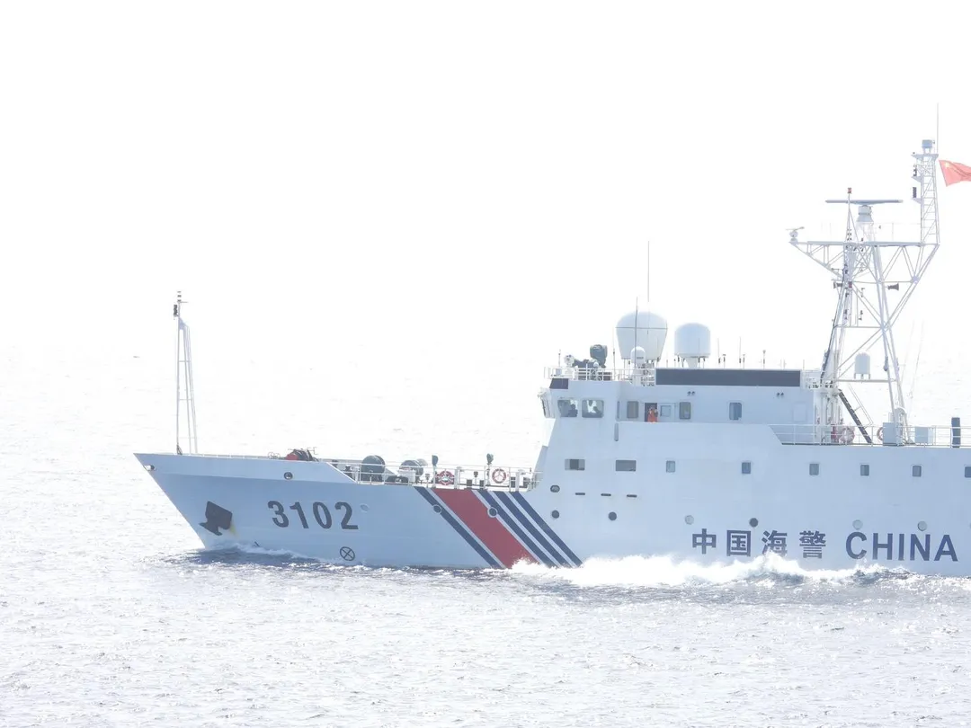 雙十國慶日清晨傳出大陸挑釁。（圖／海巡署提供）