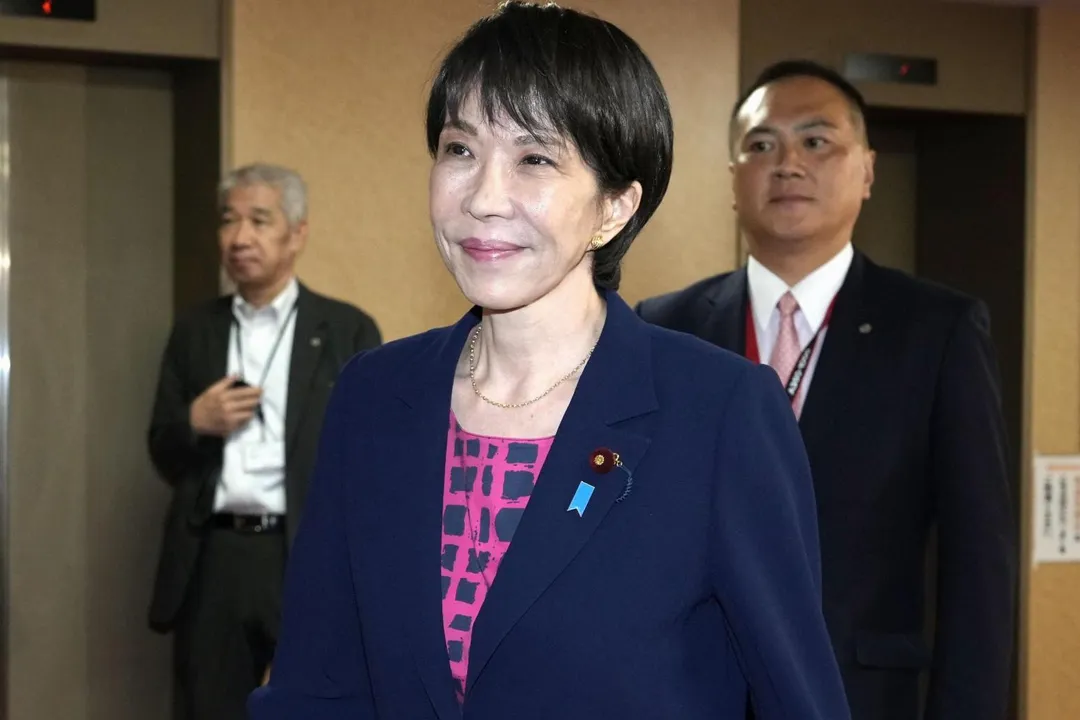 日本自民黨總裁高市早苗。（圖/美聯社）