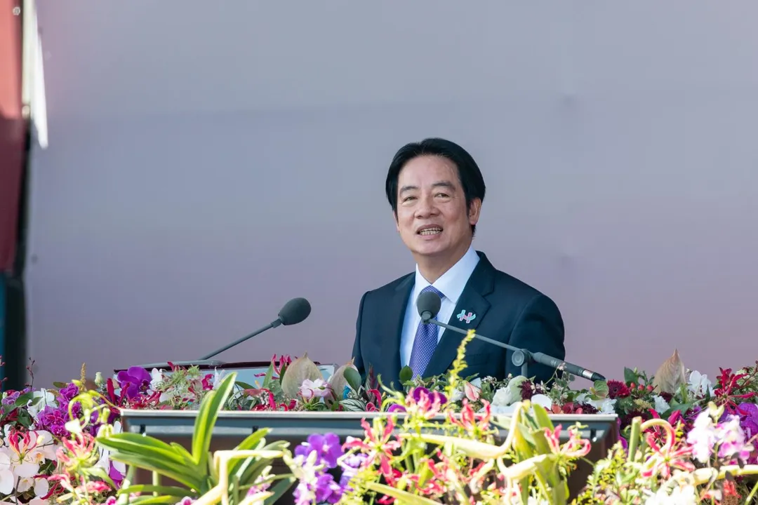 賴清德國慶日提出要打造「台灣之盾」系統。(圖/總統府)
