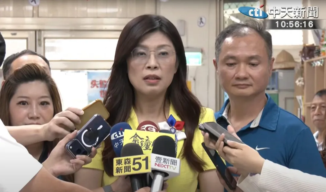 國民黨主席候選人鄭麗文。（圖／中天新聞）