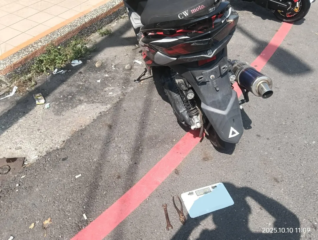 台南白河警方在連假期間，除交管勤務外，更取締無照駕駛、酒駕等21件違規。（圖／警方提供）