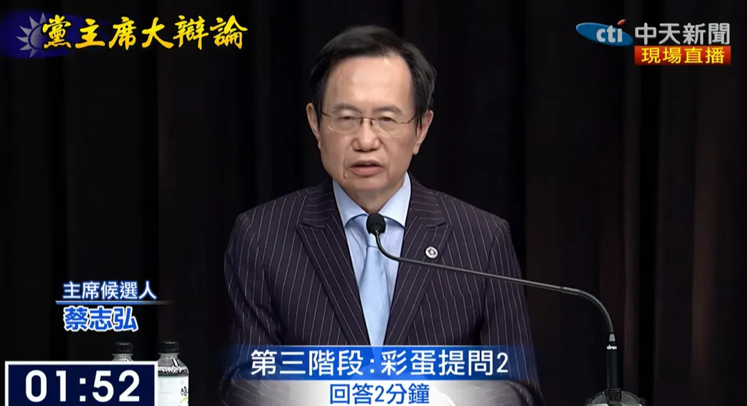 蔡志弘。（中天新聞）