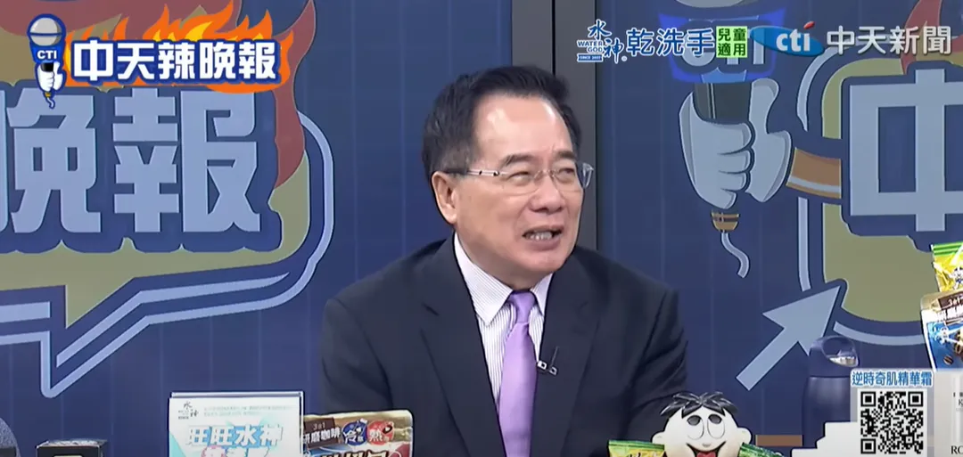前立委蔡正元。（圖/中天新聞）