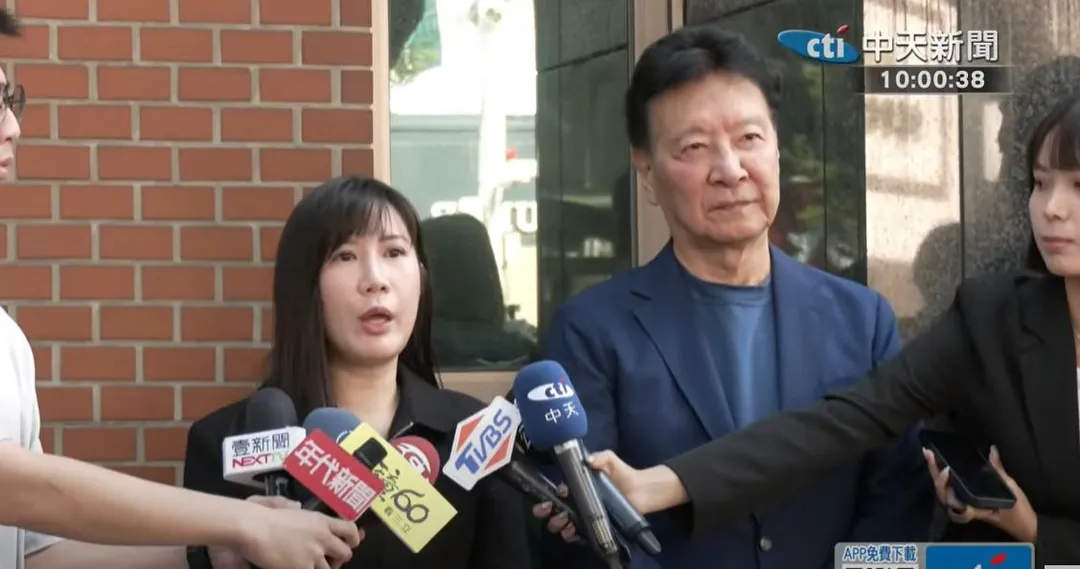 國民黨台北市議員柳采葳、資深媒體人趙少康到台北市警局中山分局報案。（資料照／中天新聞）