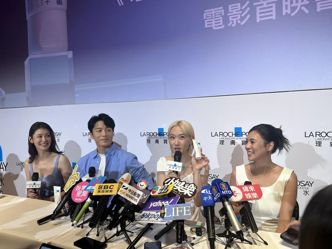 Lulu13日和韋禮安、朱芯儀及趙孟姿一同出席保養品牌活動。（圖／記者 伍映澄 攝）