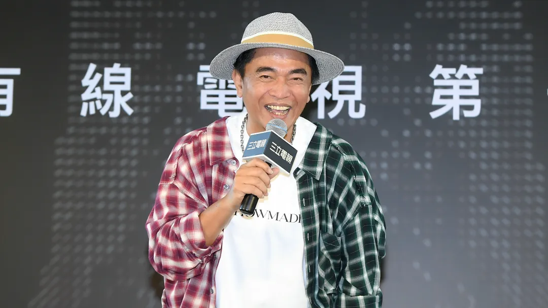 吳宗憲13日出席三立「金鐘入圍分享會」。(圖/三立提供)