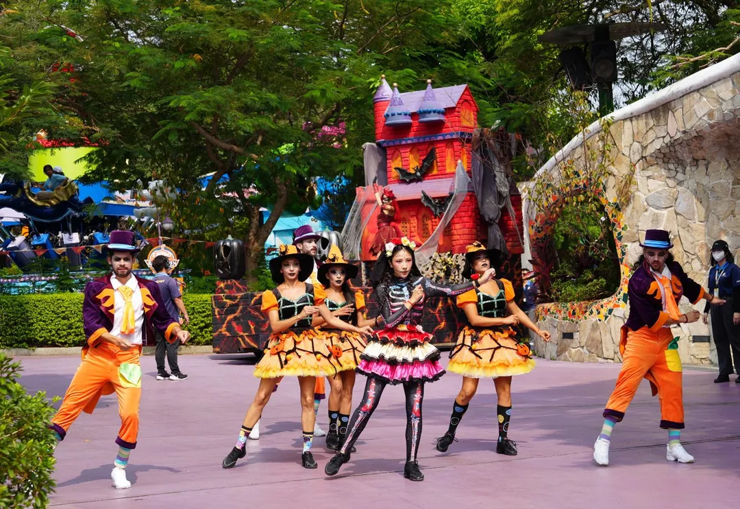 樂園推出「Happy Halloween!麗寶萬聖大遊行」。(圖/麗寶提供)