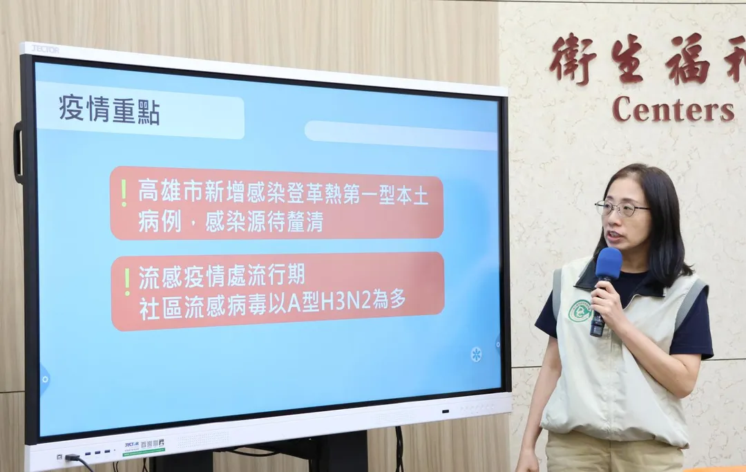實驗室監測資料顯示，目前社區呼吸道病原體以流感病毒為主，以A型H3N2最多。(圖/疾管署)