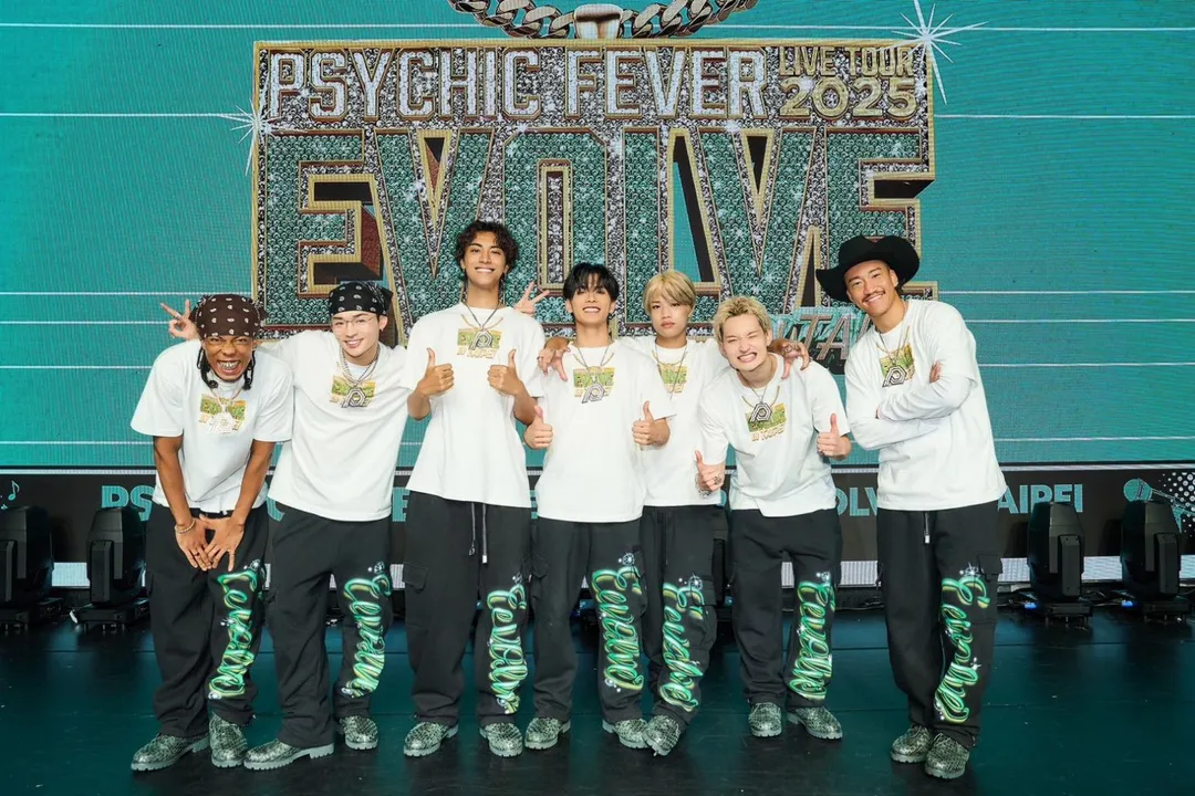 PSYCHIC FEVER以中文約定明年再見。（圖／LDH 愛夢悅提供）