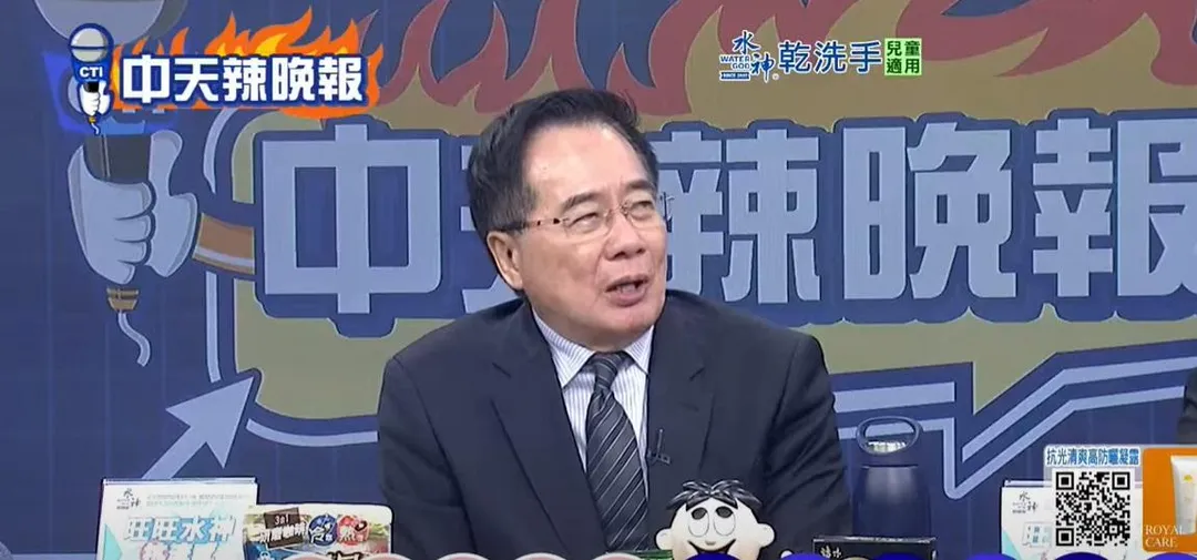 前立委蔡正元。（圖／中天新聞）