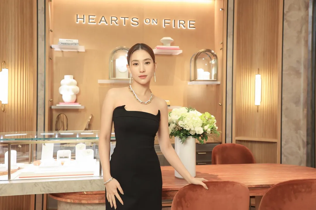 何超蓮14日出席珠寶品牌活動。（圖／Hearts On Fire提供）